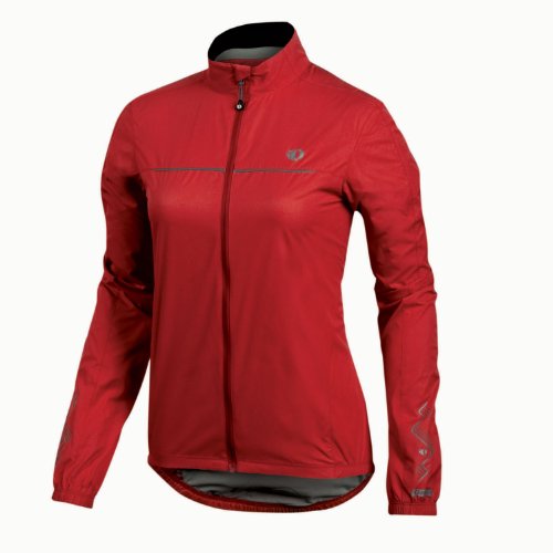 Pearl iZUMi Women's Elite Barrier Cycling Jacket,True Red/Black,Large On Sale