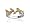 Sterling Silver Leaf Design Citrine Ring, Size 5