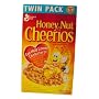 General Mills Honey Nut Cheerios Cereal 49.0 Total Ounce Two Bag Value Box