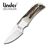 Linder Stag Hunter Stainless Steel Knife