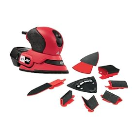 Skil 7300-01 Octo 1 Amp Detail Sander with Dust Canister, 8 Detail Attachments, and 32 Piece Set of... by SKIL