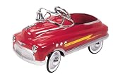 Review syoT Ltd  / 1930s Metal Pedal Car in Red with Fire Chief Decals