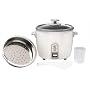 Zojirushi NHS-10 6-Cup Rice Cooker/Steamer & Warmer, White