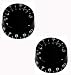 Speed Knobs (2), Vintage Black, Vintage Style