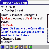 TUBE 2 London (Palm OS) downloadable Software