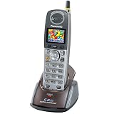 Panasonic KX-TGA551M 5.8 GHz Supplemental Handset for KX-TG5500 Series Telephone Systems (Metallic Grey)