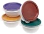Tupperware 16-Ounce One Touch Serving Bowl Set, Gemstone