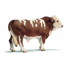 Schleich 13640  - Bauernhof, Fleckvieh-Bulle