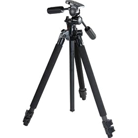 Velbon El Carmagne 530 Carbon Fiber Tripod with Pan Head and Case
