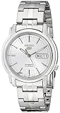 Seiko Men's SNKK65 Seiko 5 Automatic Stainless Steel Watch with Silver-Tone Dial