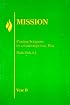 Mission 2000: Praying Scripture in a Contemporary Way:  Year B