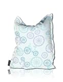 Enfants Siège sac à vélo modèle léger bleu turquoise ciel gris in 100x130 cm