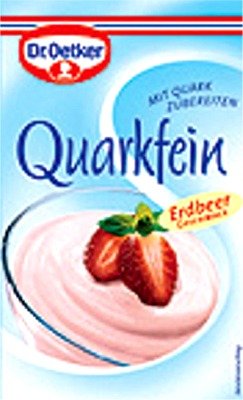 Dr. Oetker Quarkfein - Strawberry ( 1 Pack -55 G ) by Dr. Oetker