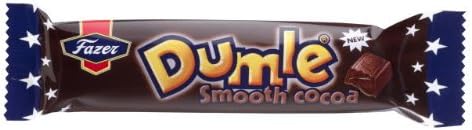 5 Bars X 40g of Fazer Dumle Smooth Cocoa Finnish Milk Chocolate Chocolates Sweets Candy