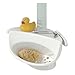 Corner Smart Bath Basket, Porcelain White