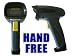 EASYTECH STK-F35A LASER BARCODE SCANNER /// HAND FREE MODE /// WITH STAND - PROFESSIONAL TOOL - USB