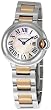 Cartier Women's W6920034 Ballon Bleu de Cartier Small Gold and Steel Watch by Cartier