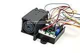Q-BAIHE 532MD-100 12V532nmのの1mWのグリーンレーザードットモジュールのファン冷却TTL0-30 KHZ、長時間の作業クラス2