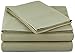 Amazon Basics Lightweight Super Soft Easy Care Microfiber 3-Piece Bed Sheet Set with 14-Inch Deep Pockets, Twin XL, Olive
