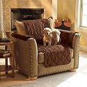 TexStyle CPC-475 CHOC Pet Furniture Microfiber Chair Protector, Chocolate
