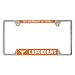 Texas Longhorns NCAA Chrome License Plate Frame