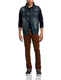 Southpole Mens Washed Denim Vest