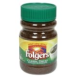 Folgers Classic Roast Instant Decaffeinated Coffee, 4-Ounce Jar (Pack of 6)