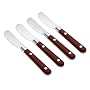 Ginkgo Le Prix Milano Red Butter Spreaders, Set of 4