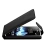 Negra Funda de Cuero para Sony Xperia T (LT30P) Th&hellip de Membrane