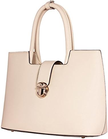 ilishop Women's New Fashion Artistic Classy Handbag Shoulder Bag For Women (Beige)