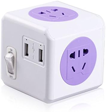 Wifi Smart Power Socket Home/Office 4-AC Outlets+ 2 USB Outlets Wall Adapter Power Strip Tower, Surge Protector