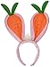 Carrot Ears Headband Party Accessory (1 count) (1/Pkg)