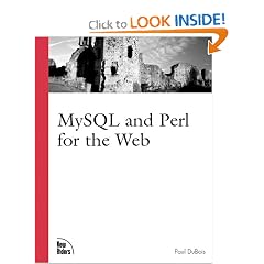 MySQL and Perl for the Web (Landmark)