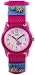 Timex 75081 Kid's Analog Watch - Pink and Blue with Flowers & Butterfies Pattern, Indiglo Night Light