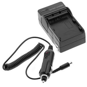 Premium EN-EL3 EN-EL3e Digital Camera Battery Rapid Charger with Car Adapter for Nikon... by Bargaincell