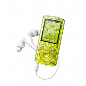 Sony NWZE463G.CEW Series 4GB Walkman - Green