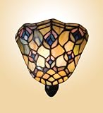 Meyda Tiffany 17294 6 Inch X 5-1/2 Inch Tiffany Peacock Nite-Lite
