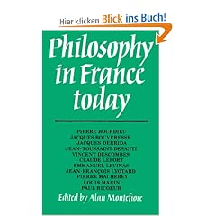 Philosophy in France Today