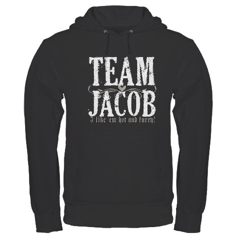 Team Jacob 3 Hoodie (dark)