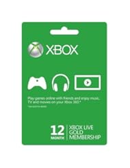 CE: Xbox 360 Live 12-Month Gold Membership Subscription - Microsoft