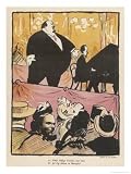Full-Bodied Singer Gives Voice on Stage Art Giclee Poster Print by Alfred Schmidt, 18x24
