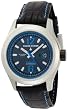 Chase-Durer Men's 990.2BL-ALLI Starburst Automatic Blue-Stitched Leather Strap Watch