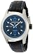 Chase-Durer Men's 990.2BL-ALLI Starburst Automatic Blue-Stitched Leather Strap Watch