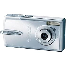 Canon Powershot SD20 5MP Ultra Compact Digital Camera (Silver)