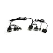 StarTech.com SV221NANOU Commutateur Switch KVM 2 Ports VGA, USB Aliment� par USB 1x VGA Femelle 2x VGA M�le 2x USB Femelle 2x USB M�le 2048x1536