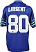 Steve Largent Autographed Jersey | Details: Seattle Seahawks, Blue, HOF Inscription