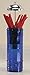 Cobalt Blue Glass Straw Dispenser