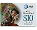 AT&T 67 Minute Phone Card ($10 Face) calling card USA to USA long distance or local