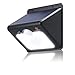 Pomelo Best Motion Sensor Solar Powered Wall Lights, IPX5 Waterproof (12 LEDs)