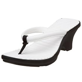 Women's Wedge Sandals: crocs Women's Cabana Wedge Flip Flop